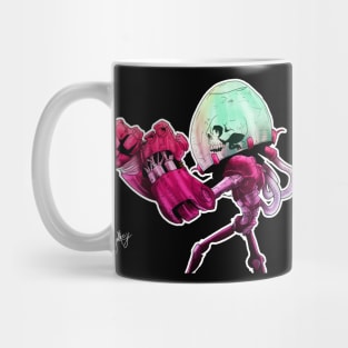 cyborg warrior Mug